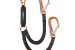 Heightec Flexor Elasticated twin lanyard – triple action carabiner, scaff hook